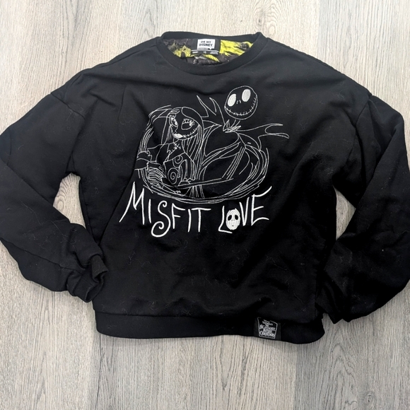 Disney Other - OH MY DISNEY! Nightmare Before Christmas Reversible crewneck Size XS Goth Unisex